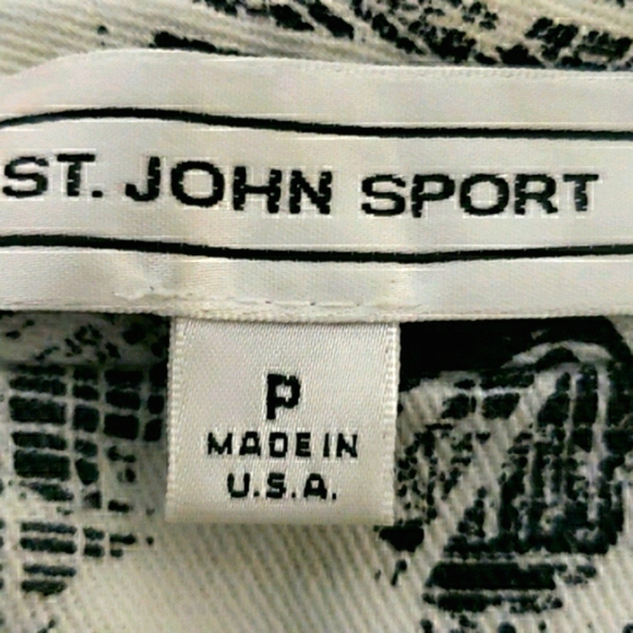 St. John Sport pleated/flared/skater skirt 2 or P - Picture 7 of 8